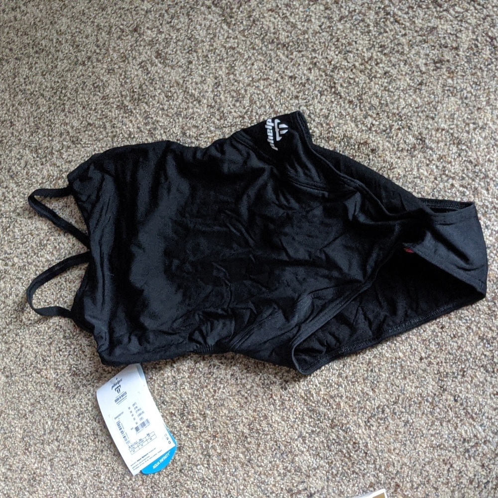 Women's Phelps competition Back - Black Swimsuit size 30